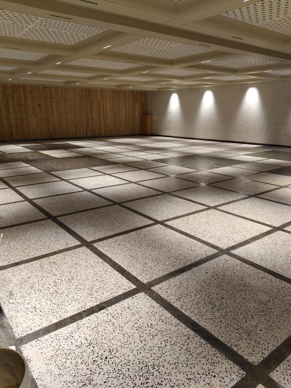 Living room terrazzo